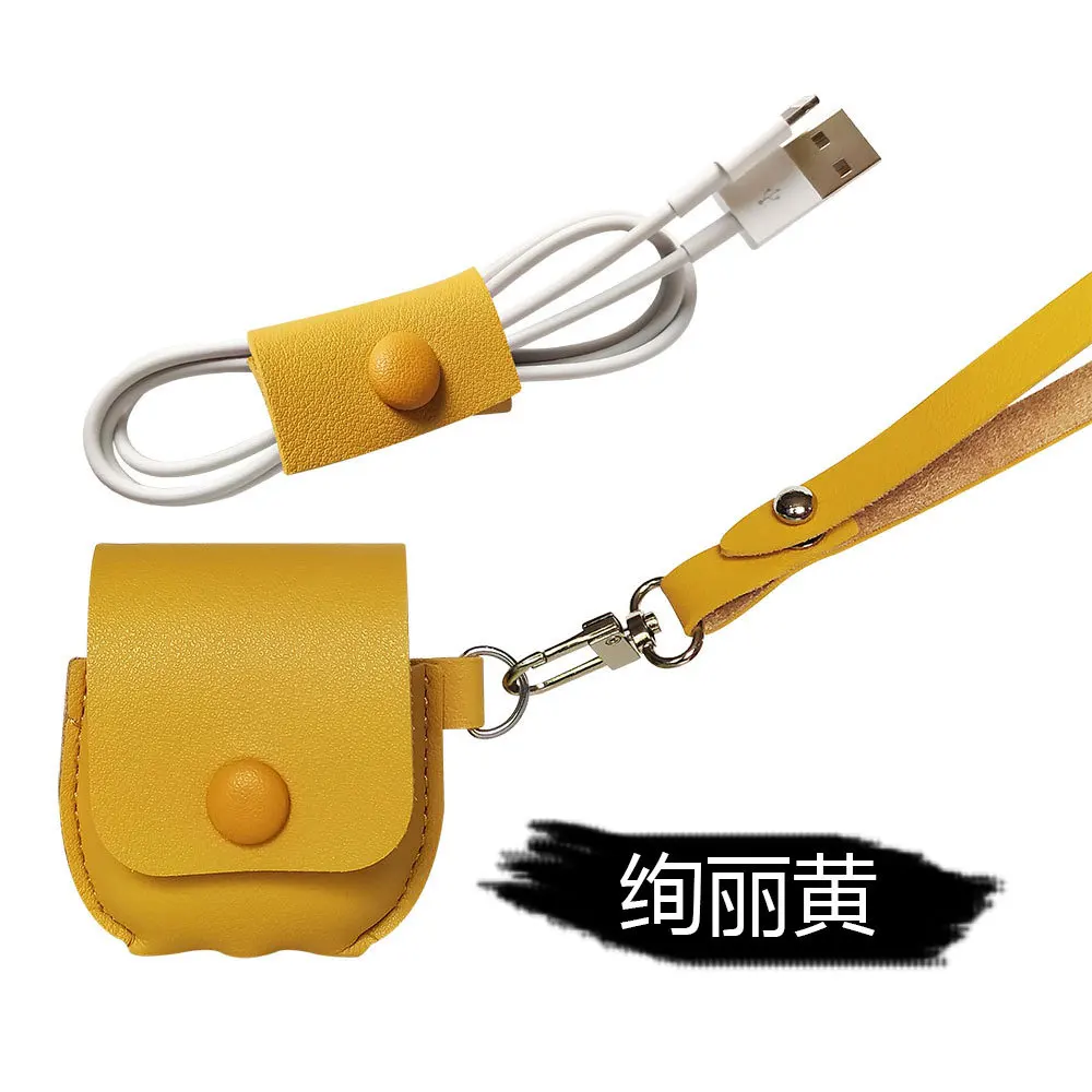 For Pods Pro GJ9004 Чехол для наушников для Airpods Pro, кожаный чехол, роскошная коробка, гарнитура, Bluetooth наушники, простые аксессуары с ремешком - Цвет: For Pods Pro GJ9004