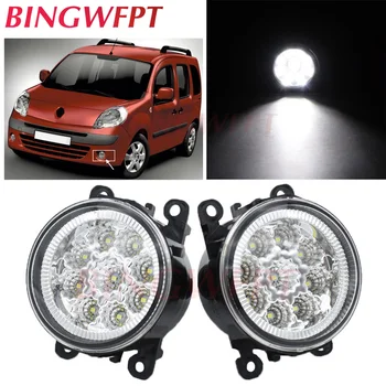 

2pcs/lot For Renault Kangoo Grand Kangoo KW0 KW1 MPV 2008-2015 LED Fog Lights H11 12V Fog Lamp Assembly Halogen lamps
