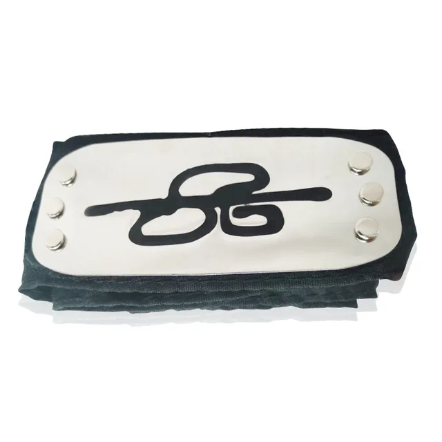 Japanese Hot Anime Uchiha Sasuke Kakashi Cosplay headband Costumes Accessories toys Props Anime headband Props 17