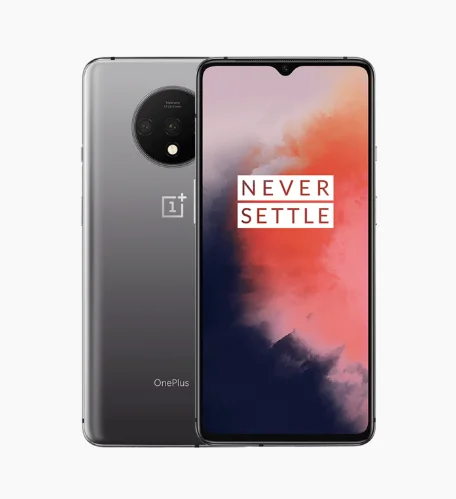 Серебристый Глобальная ПЗУ Oneplus 7T Snapdrago 855 Plus Dual SIM 8 Гб ram 128 ГБ/256 ГБ rom UFS 3,0 48MP OIS 90 Гц экран Play Store OTA Oneplus7T - Цвет: Серебристый