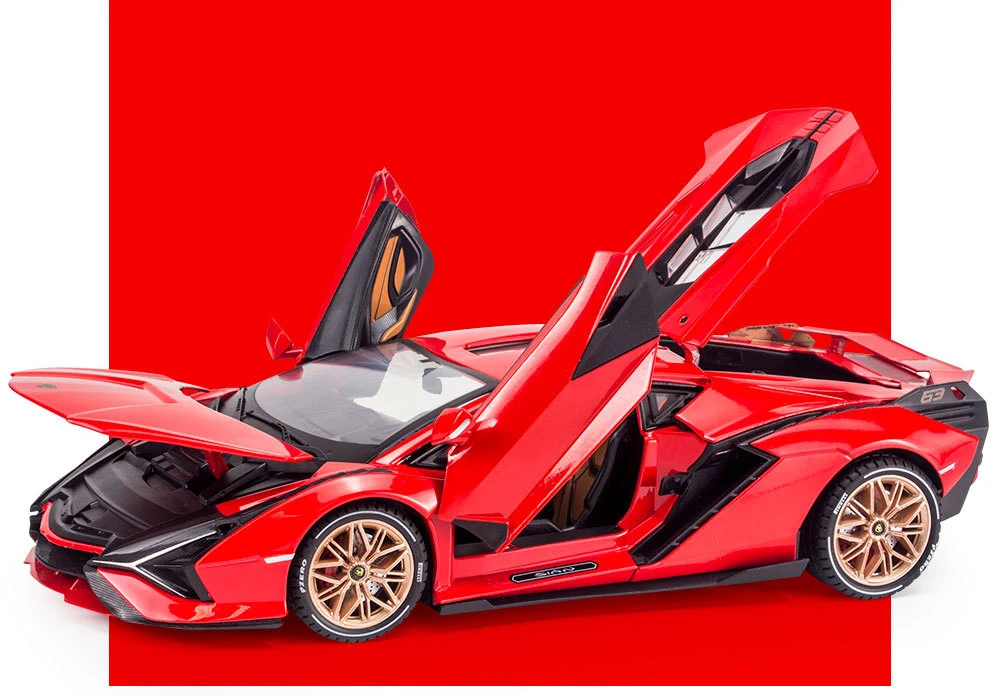 Large Size 1:18 LamborghiniSINA SINA Sport Car Alloy Car Diecasts & Toy Vehicles Car Model Miniature Scale Model Car Kids Gift 7