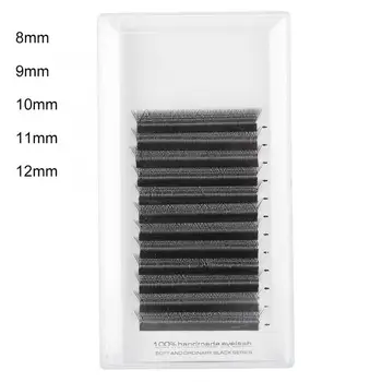 

False Eyelashes 0.07mm W-Shaped False Eyelashes Eyelash Extension Grafting False Lashes (D Curve) Eye Makeup Tool