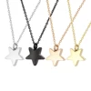 Dropshipping Stainless Steel Cremation Jewelry Five-pointed Star Shape Ashes Pendant Memorial Urn Necklace Jewelry 1