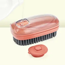 Multifunctional Cleaning Brush Portable Plastic Clothes Shoes Hydraulic Laundry Brushes Kitchen Bathroom Household Cleaning Tool