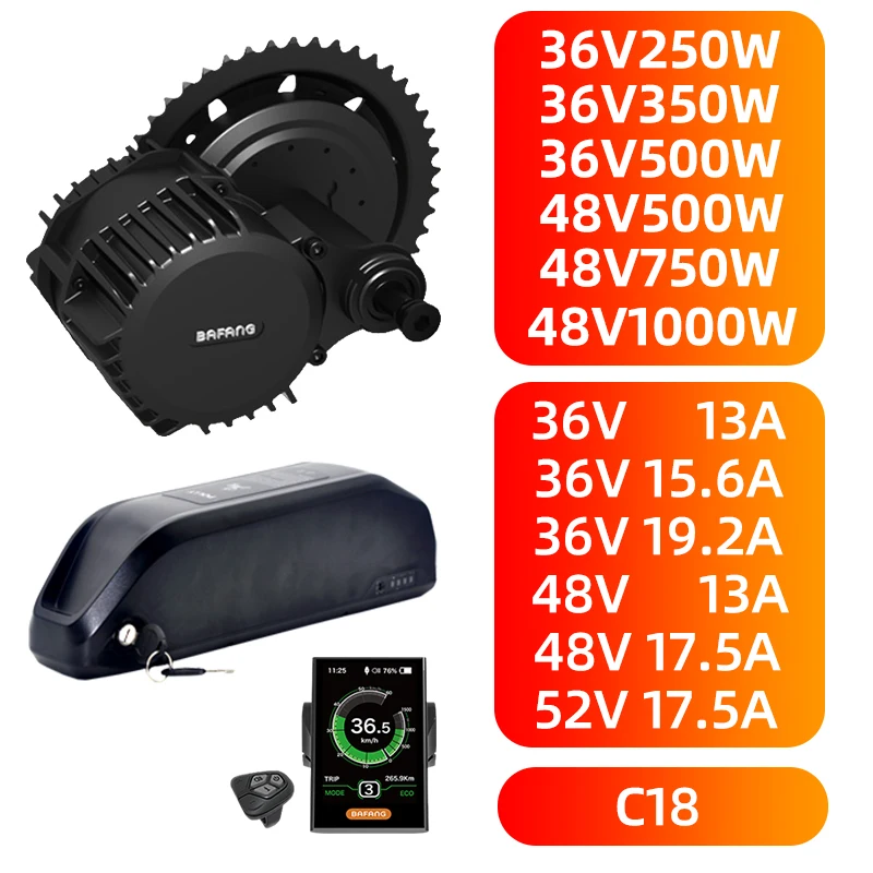 bafang bbshd kit with battery