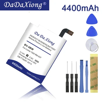 

Da Da Xiong high capacity 4400mAh BV4BW BV-4BW Battery for Nokia Lumia 1520 MARS Phablet RM-937 Bea Lumia1520 Phone battery