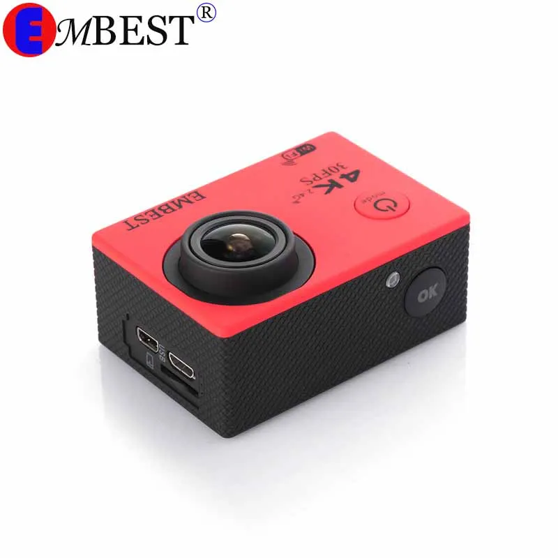 EMBEST EM60/EM60R экшн камера 4K Wifi Ultra HD 2 0 дюйма LCD 170D 30 м водонепроницаемый с пультом