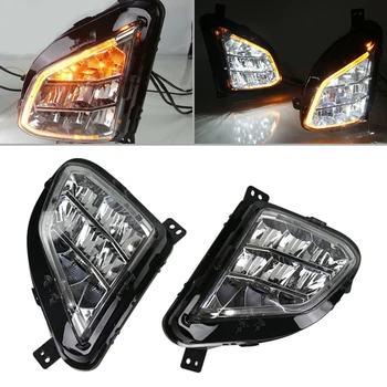 

CITALL 2PCS 12V Car Auto DRL LED Daytime Running Turn Light Lamp Fit for Chevrolet Equinox 2018-2019 5500K~6500K