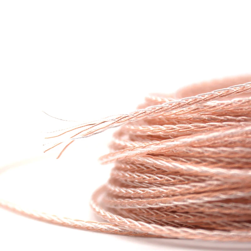 Thouliess Handmade 3 5 2 5 4 4 Balanced 8core Litz braid Headphone Upgrade Cable for MDR Z7 Z7M2 MDR Z1R D600 D7100 Headphone
