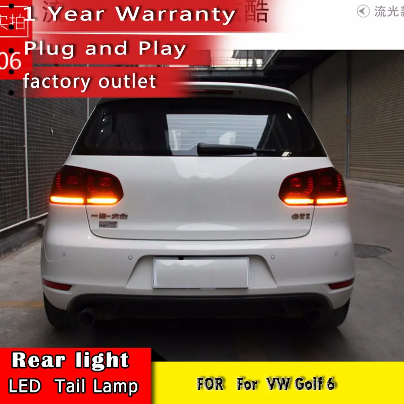 Автомобильный Стайлинг 2010 2013 для VW GOLF 6 MK6 GOLF6 R20 задние фонари светодиодные