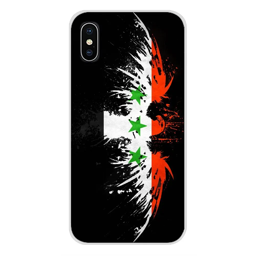 Для huawei G7 G8 P7 P8 P9 P10 P20 P30 Lite Mini Pro P Smart плюс Сирия Сирийский национальный флаг чехол для мобильного телефона чехол