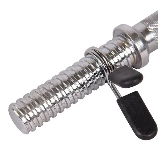 1Pair 28/30/50MM Spring Barbell Gym Clip Weight Bar Dumbbell Lock Clamp