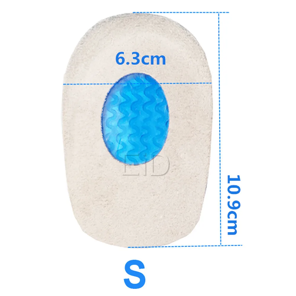 Силиконовые гелевые стельки для пяточной подушки, протекторы для поддержки обуви, стельки для подошвенного фасциита, облегчают боль в ногах, вкладыши для ухода за ногами