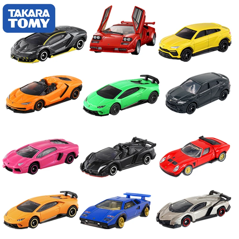 Игрушечная модель Takara Tomy Tomica из сплава черная коробка Lamborghini гоночный автомобиль