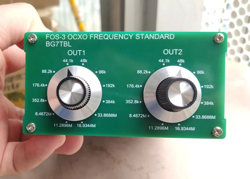 Bg7tbl による Fos 3 Ocxo 周波数標準 2ch ワードクロック サポート Extern Rb 時計入力オーディオ機器のための基準 通信用アンテナ Aliexpress