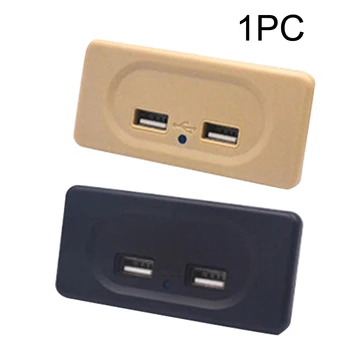 

Indicator Light Dual Outlet Universal Socket Power RV USB Charger High Speed Charging Multi Protection Safety For Tablet Phone