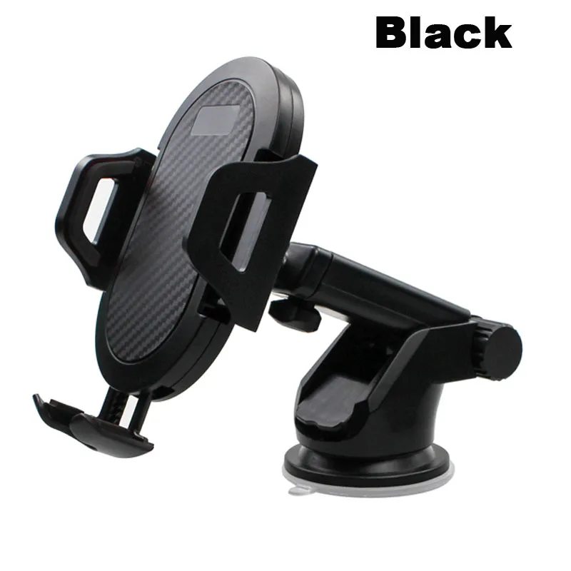 Suction cup Black Arivn приборная панель лобовое стекло гравитационная присоска Автомобильный держатель для телефона для iPhone X держатель для телефона в автомобиле мобильный поддержка подставка для смартфона - Цвет: Suction cup Black