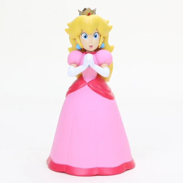 princess 8-12 см Фигурки "Супер Марио" игрушки Super Mario Bros Bowser Luigi Koopa Yoshi Mario Maker Odyssey ПВХ фигурка модель игрушки куклы - Цвет: princess