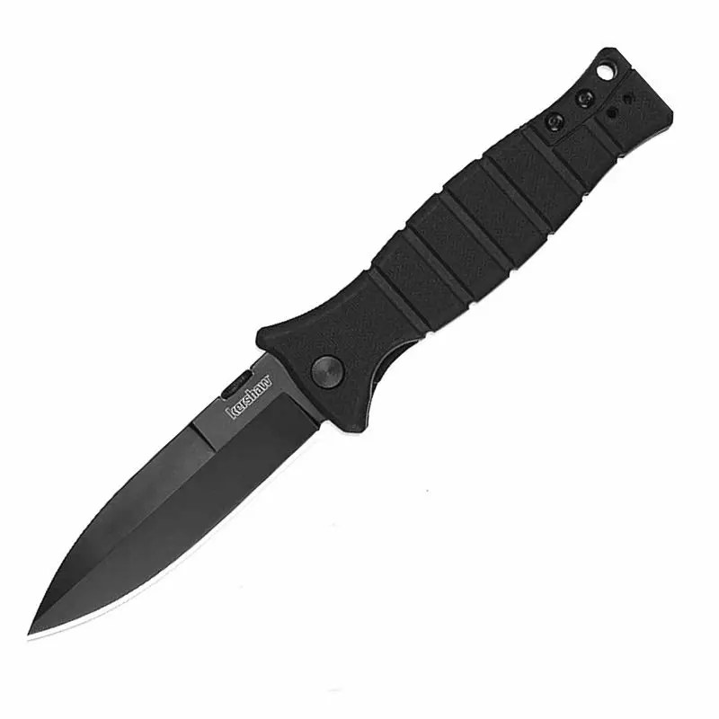 OEM kersha 3425 карманный складной нож 8Cr13 черное лезвие нейлоновая ручка из