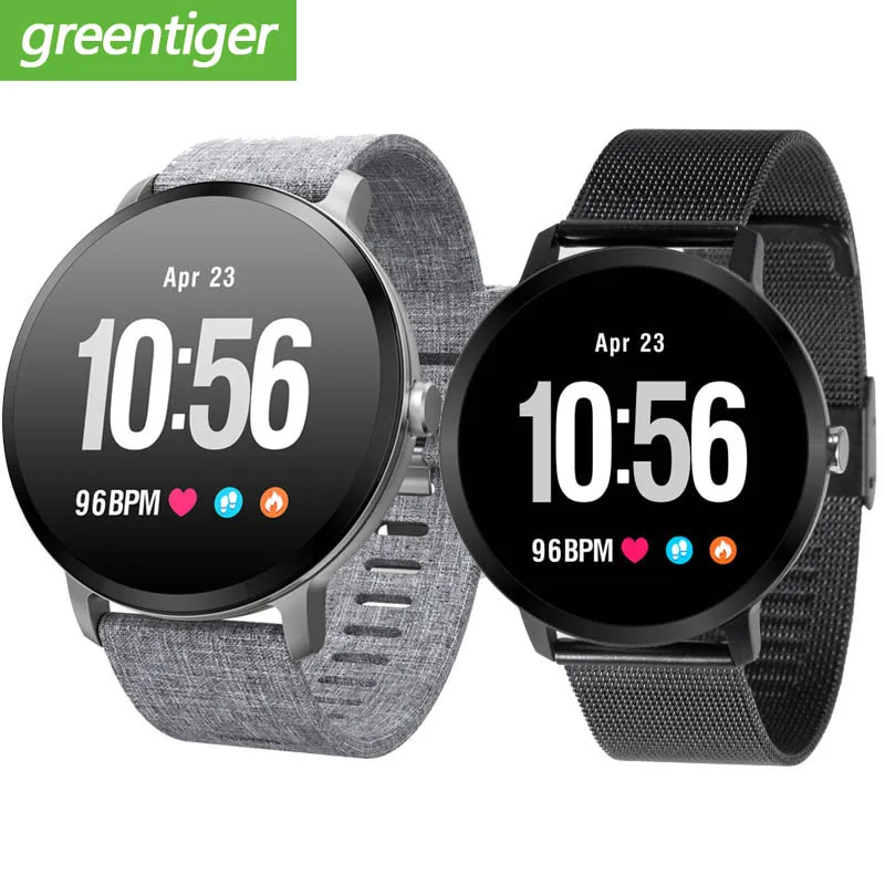 V11 Смарт-часы IP67 водонепроницаемые спортивные Prdometer фитнес-трекер монитор