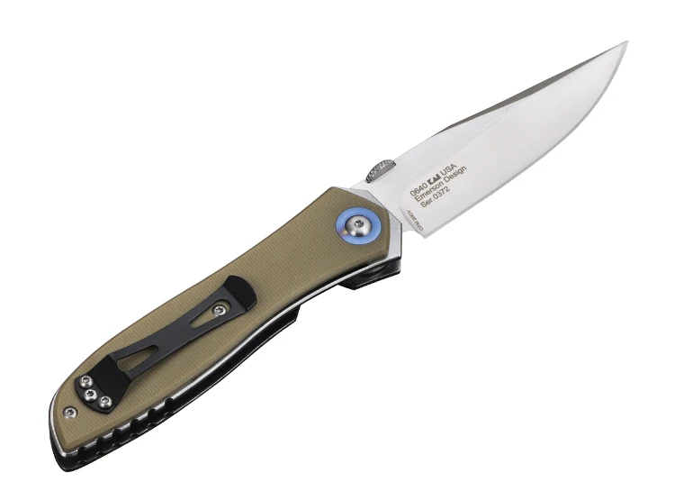 ZT0372 Складной Карманный Походный охотничий нож 9cr18mov лезвие G10 Ручка выживания Тактические полезные Фруктовые Ножи EDC инструменты