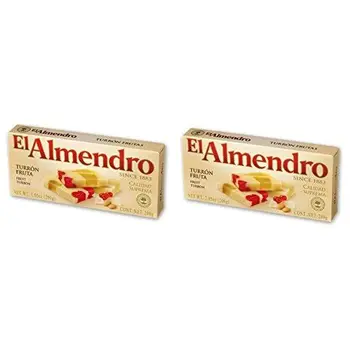 

El Almendro - Pack includes 2 Turrón Frutas - Turron of fruit 200gr Supreme quality