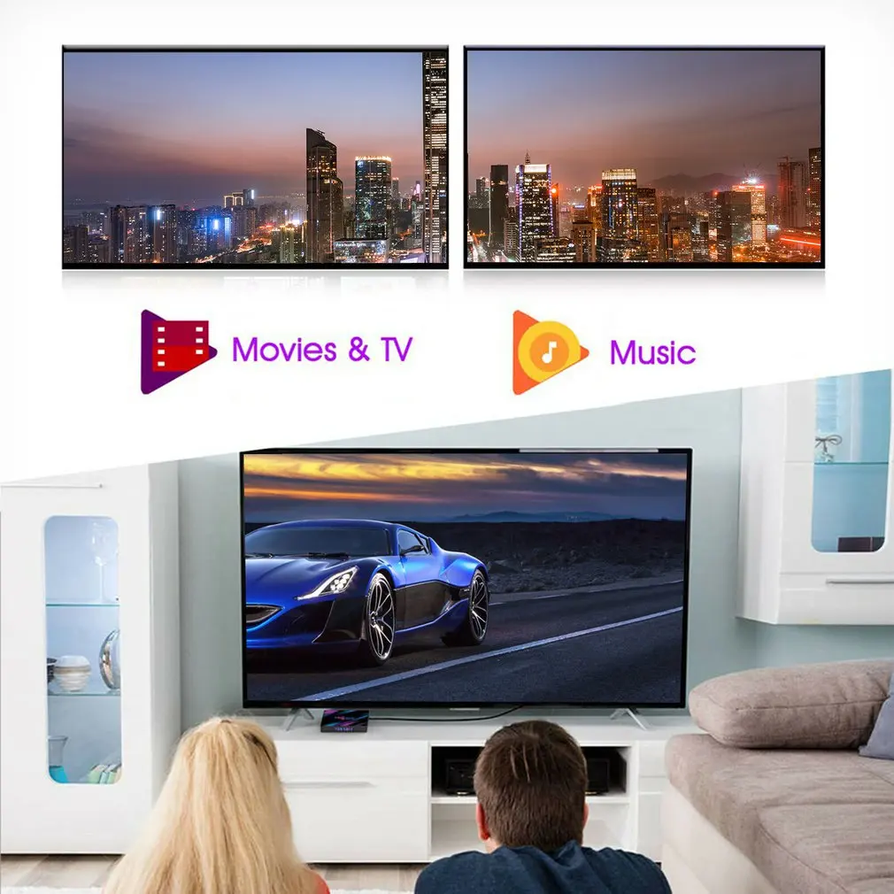 H96 Max Rk3318 Android 9,0 компьютерной приставки к телевизору Smart Tv Box компьютерной приставки к телевизору поддерживает мульти-Язык сети компьютерной приставки к телевизору