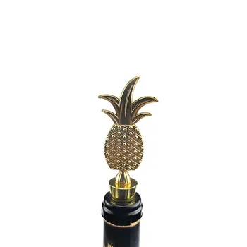 

Pineapple Shape Red Wine Bottle Stopper for Valentine's Wedding Favors Gift