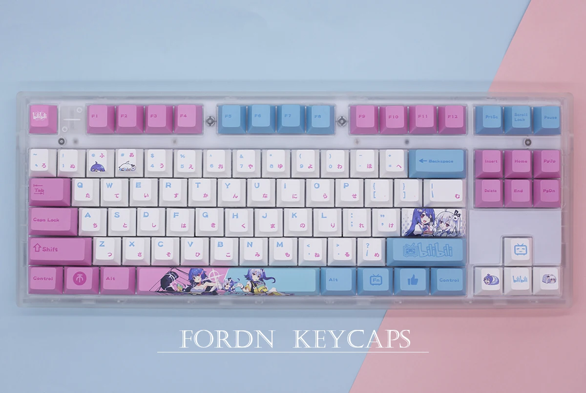 Bilibili keycap dois yuan b estação original