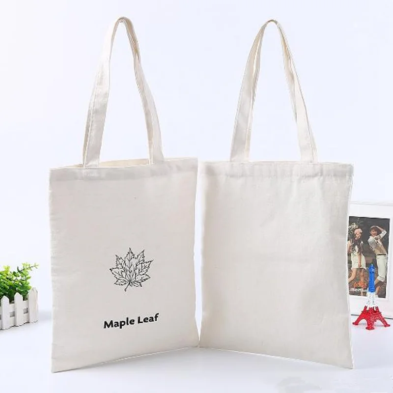 

Women Student Canvas Single Shoulder Bag Maple leaf Handbag Shopping Tote Shopping Bags Purse Pouch Folding Reusable