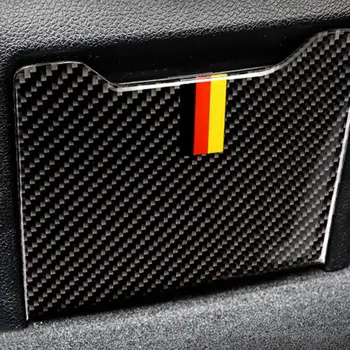 

Carbon Fiber Rear Armrest Storage Box Panel Cover Trim Replacement For Mercedes C Class W205 C180 C200 GLC