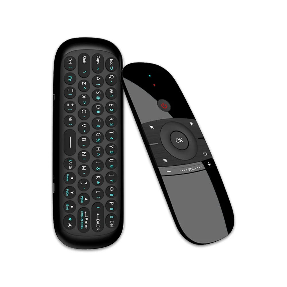 

Mini Air Mouse W1 Wireless Keyboard 2.4G Fly Air Mouse Controller Rechargeable Smart Finger Mice for Laptop Smart TV PC