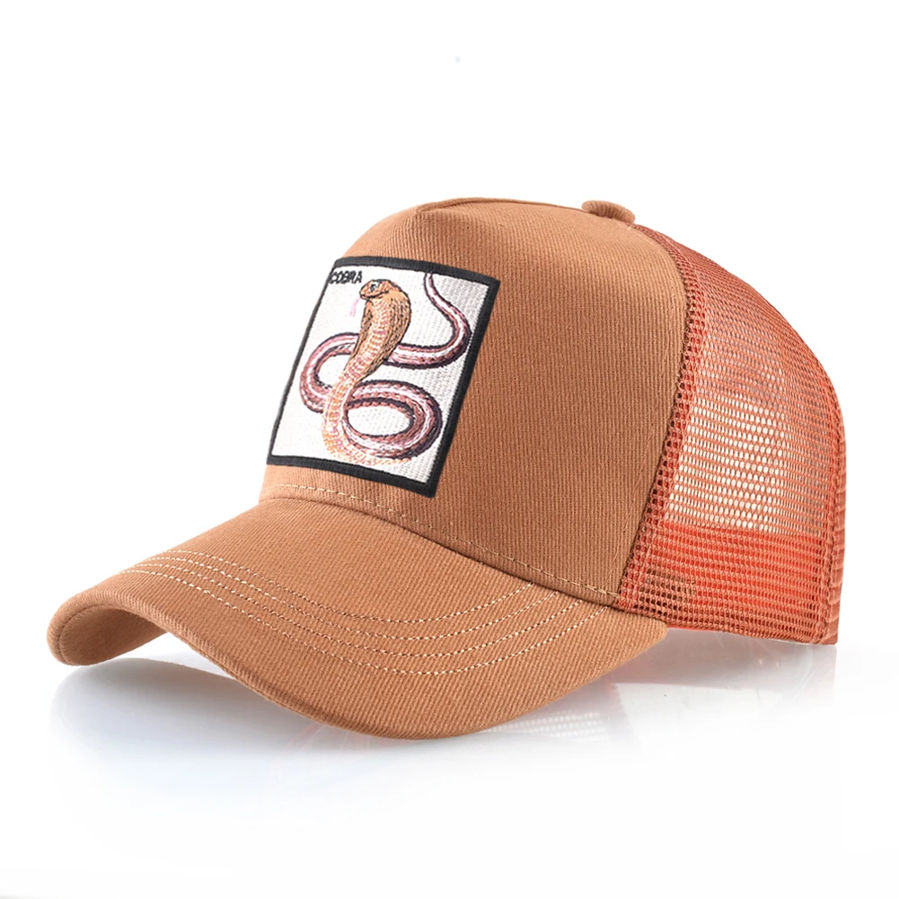 Unisex Trucker Cap Mit Cobra Stickerei Patch Hysterese Hip Hop Baseball Caps Männer Frauen Vier Jahreszeiten Casquette Mode Drake Hut – Detail 1