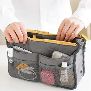 

Travel Storage Bag Insert Handbag Organizer Purse Liner Organize Bag Clutch Handbag Outdoor Portable Bags