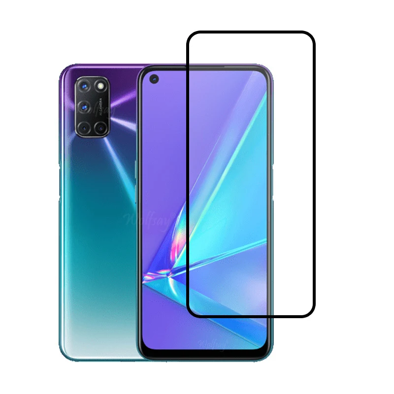 

KAIQISJ Full Tempered Glass For Oppo Reno 3pro Screen Protector Cover For Oppo Find Glass Camera For VIVO Nex3 Protective Glass