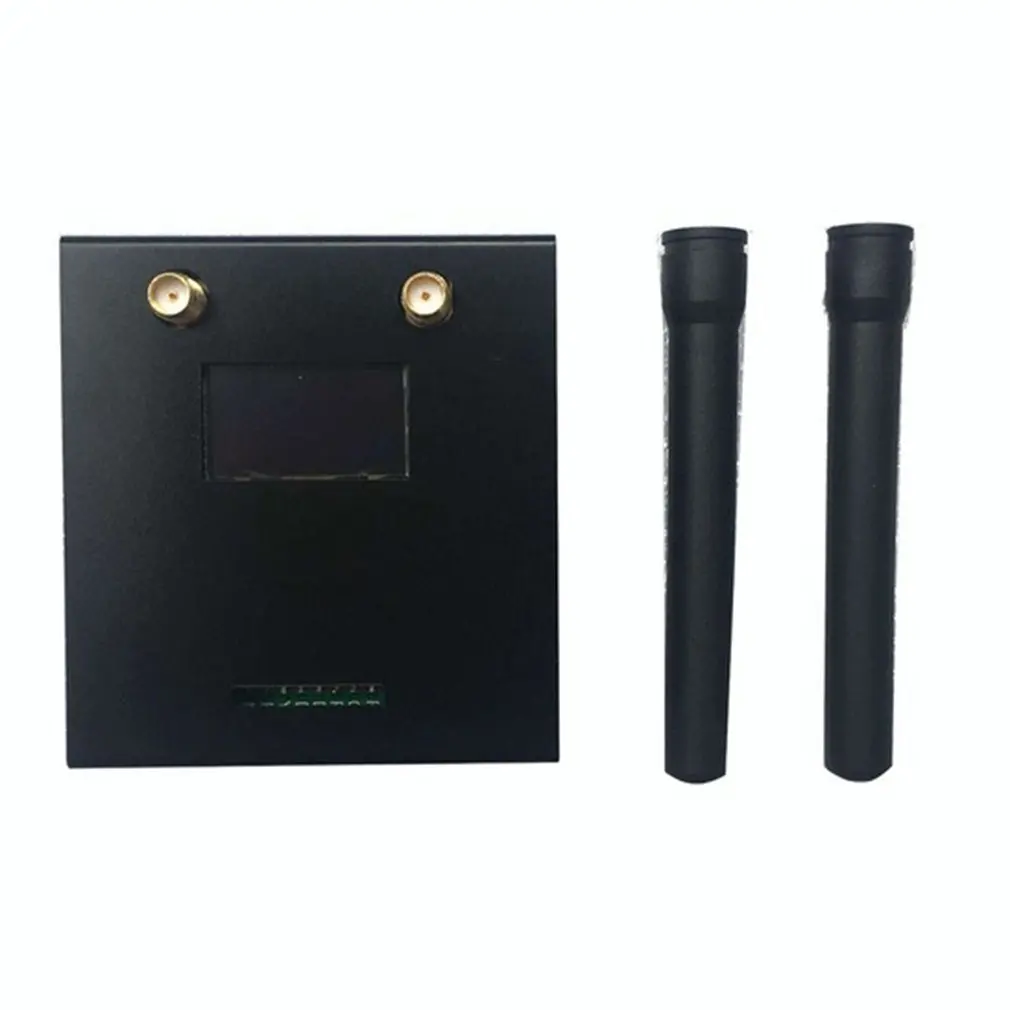 

Duplex MMDVM Hotspot Support P25 DMR YSF + Raspberry Pi Zero + 2pcs Antenna + OLED + Exclouse Case - Black