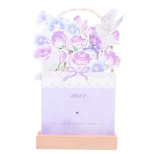 Ornements de calendrier de bureau, fournitures de bureau pour bureau d'étude (couleurs assorties) 1 pièce 