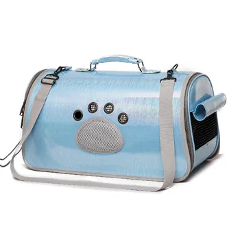 

Carrier for Dogs Travel Cat Carrier Bag Breathable Car Seat Dog Carriers for Small Puppy Safety Reflective Portable Pet Handbag