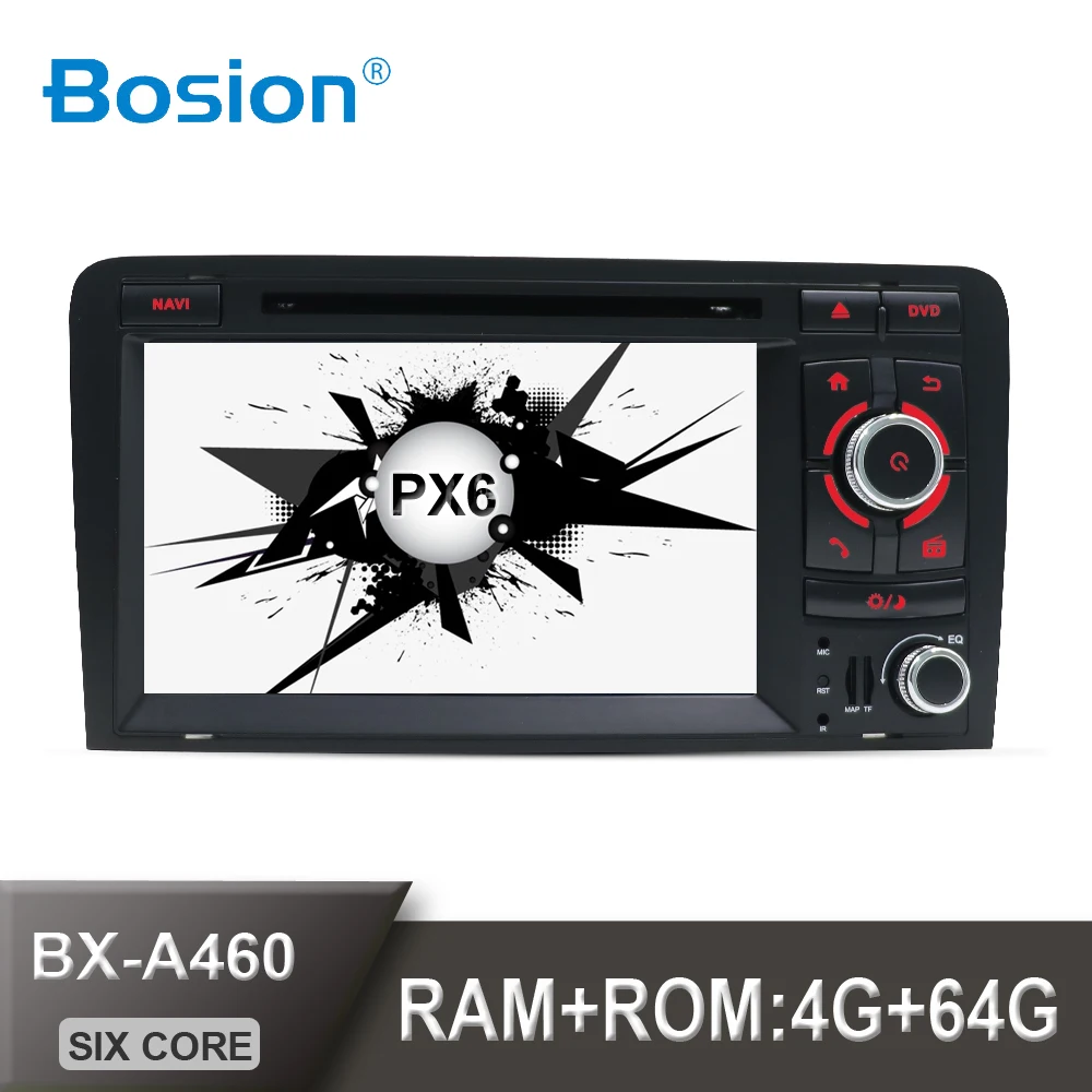 PX6 Android 10 автомобильный DVD GPS для Audi A3 2006-2011 dvd-плеер Радио стерео аудио авто