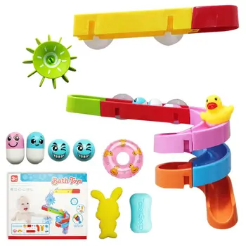 

Bathroom Watermill Toy Bath Orbits Track Game Shower Swimming Pool Toys for Kids Boys Girls