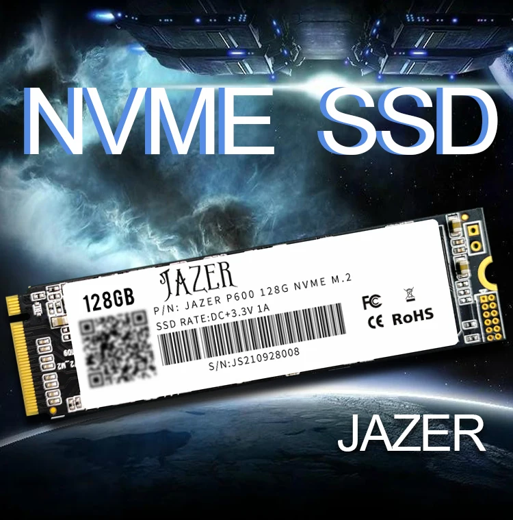 best internal ssd JAZER  M2 SSD NVMe 256GB 512GB  128GB M.2 2280 PCIe SSD Internal Solid State Drive for Laptop Desktop SSD Drive internal solid state drives