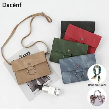 

Simple women small bag square bag Korean small bag simple casual change coin bag shoulder diagonal bag