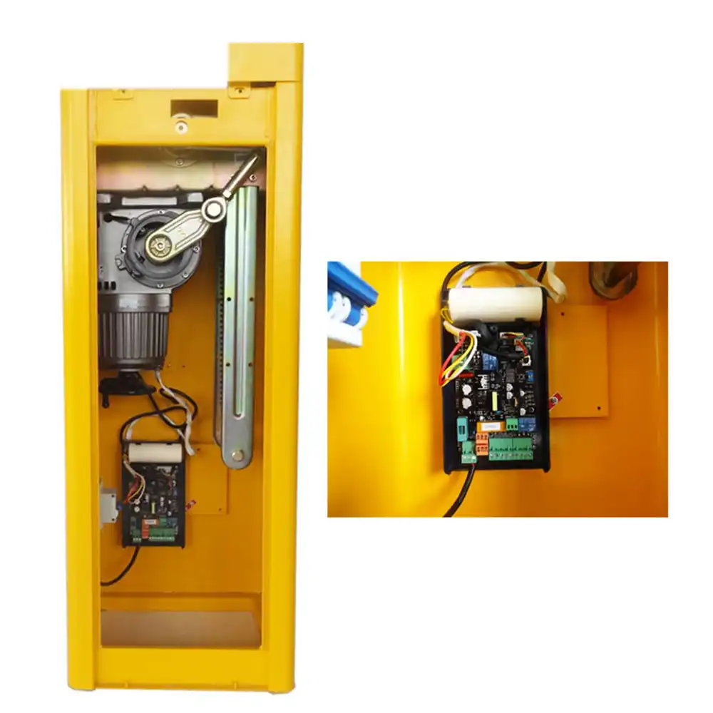 KinJoin высококачественный бесщеточный двигатель постоянного тока Rfid автоматический Барьерный ворот с холл-концевым выключателем свободная стрела автоматический Барьерный ворот