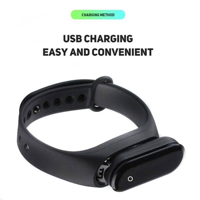 Faixa de Saúde Multifuncional Pulseira Inteligente Impermeável Esportes Passos Contando 255x20x2.2mm Moda Durável Ip67 8 Pulseiras inteligentes