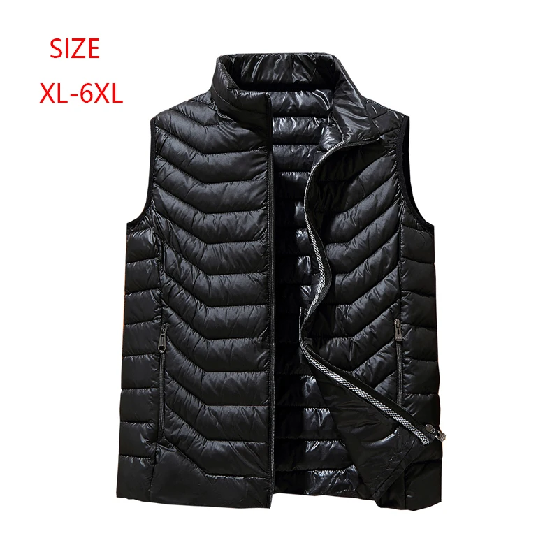 

Men Vest New Stylish Autumn and Winter Warm Sleeveless Jacket Men Winter Waistcoat Men's Vest Casual Coats Mens Plus Size XL-6XL