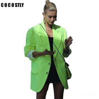 

Fashion blazer women Coats & Jackets 2019 Runway Luxury European Design party style Women's Suit Clothing