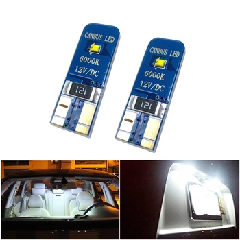 

2x W5W T10 LED Canbus Bulb 194 Led Car Interior Dome Light Reading Lights For Jeep Wrangler Cherokee Comanche Commander Compass