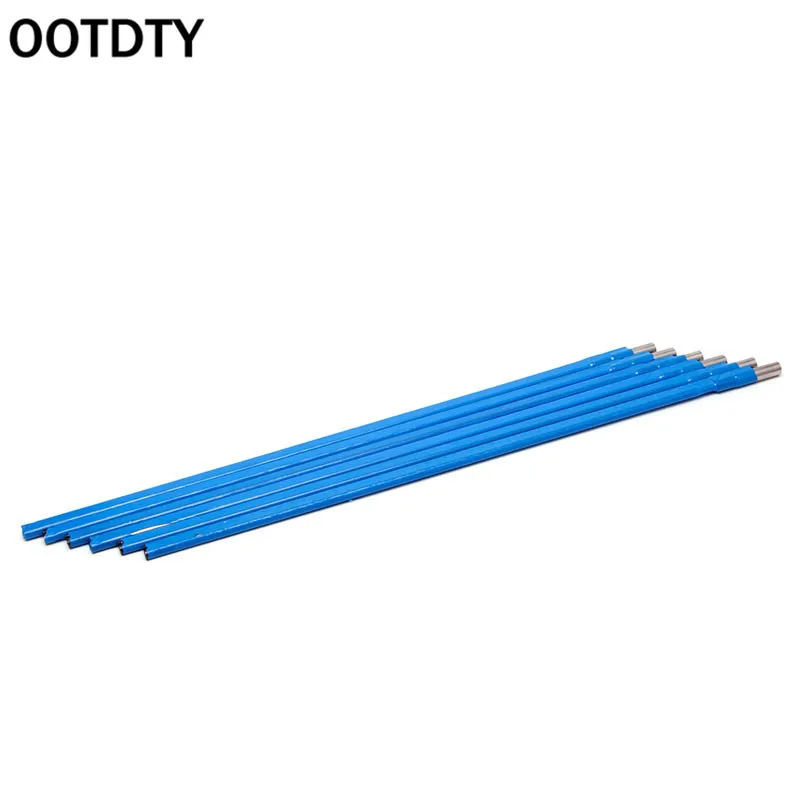 OOTDTY 6Pcs Adjustment Steel Double Truss Rod 418mm For Electric Guitar Luthier Two Way