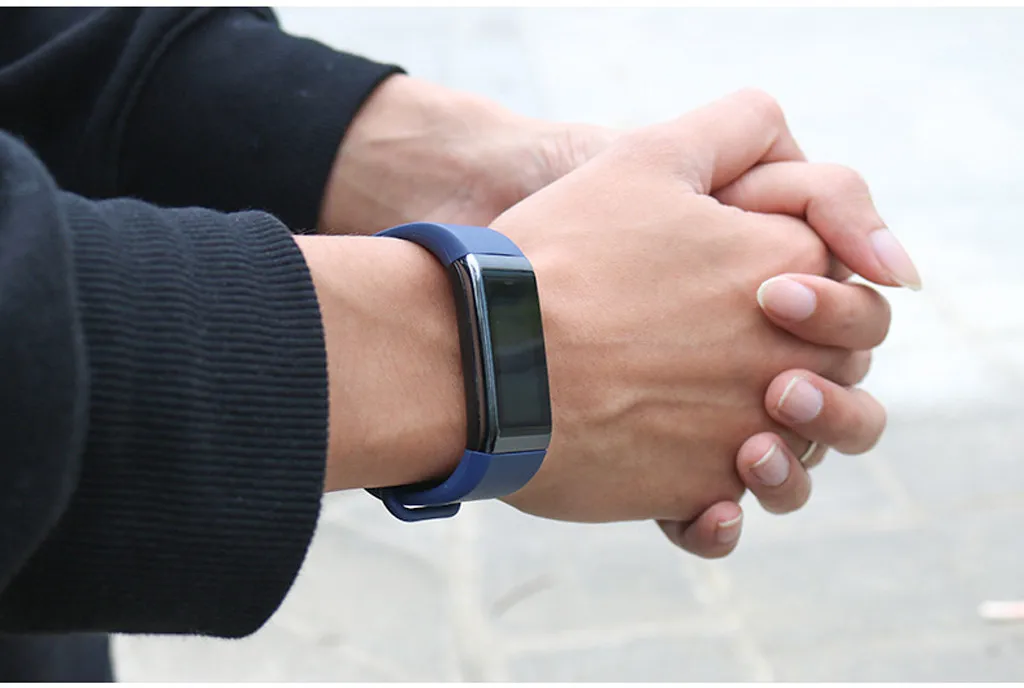 Ouhaobin силиконовый ремешок для Huami Amazfit смарт-Браслет фитнес-трекер аксессуары ремень для Xiaomi Amazfit Cor Midong Band 8279#2