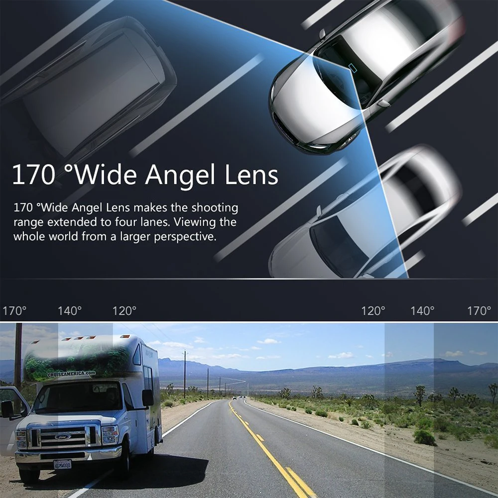 H393b083e0c88459aa1f0fe67433d2d3fw Podofo Car DVR USB Car Digital Video Recorder Cam corder Hidden Night Vision Dash Cam 170° Wide Angle Registrar